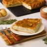 Пирог сдобный свинина с картофелем